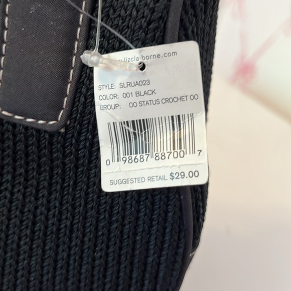 Liz Claiborne Black Handbag - Picture 3 of 4